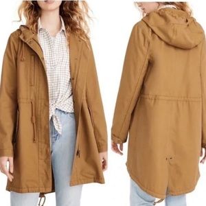 Madewell Fishtail Anorak Jacket with Hood